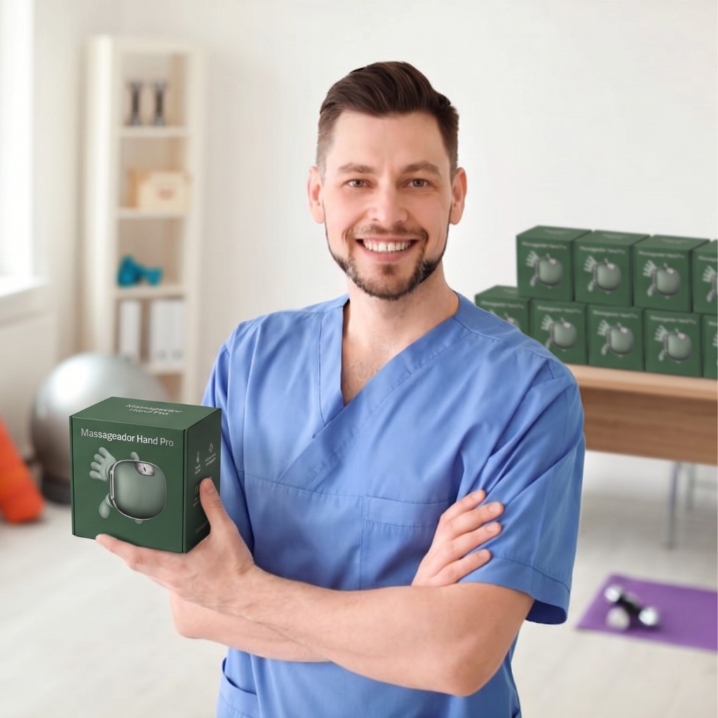 Massoterapeutas recomendam o Hand Pro